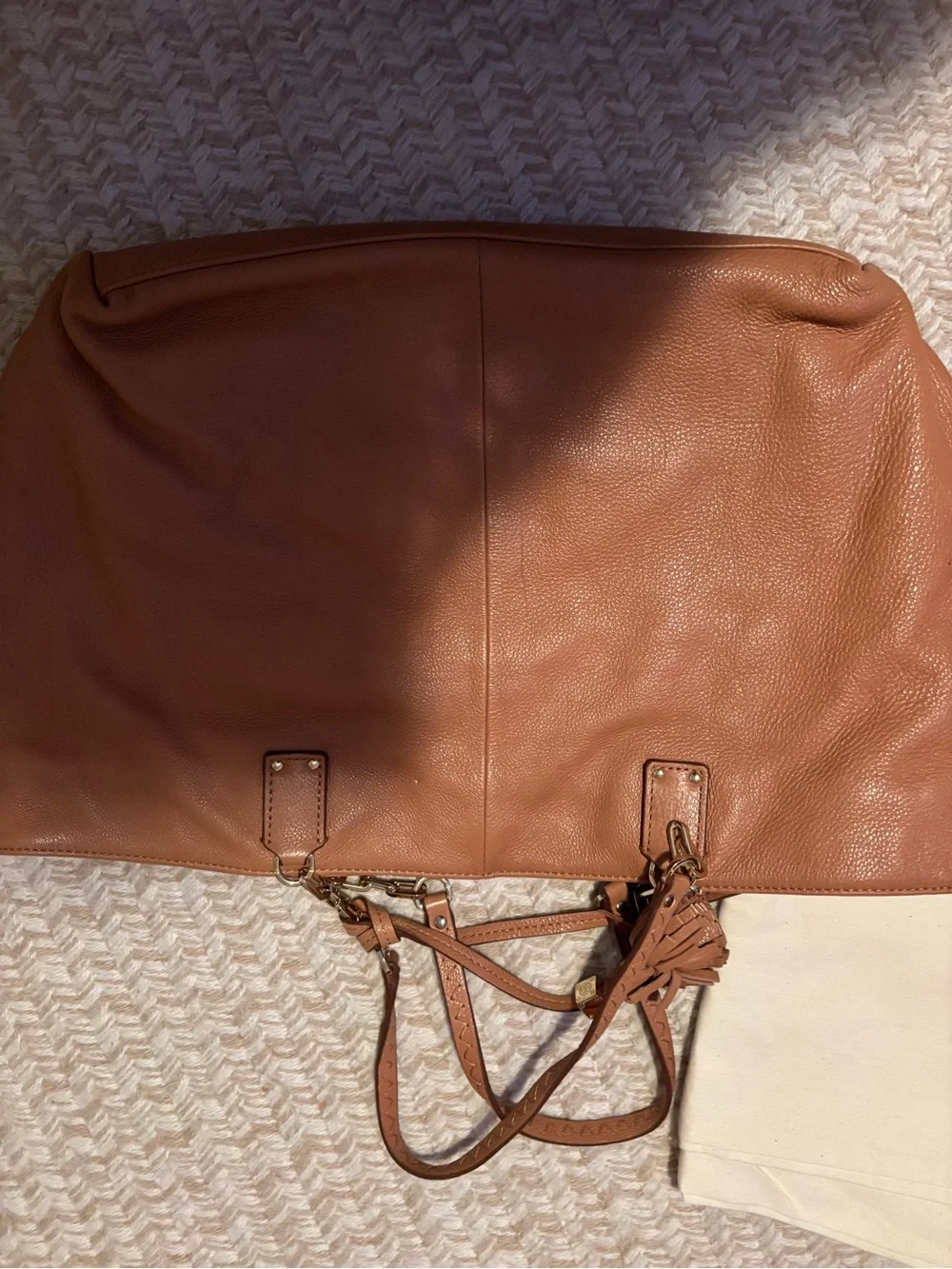 Tory Burch fair leather